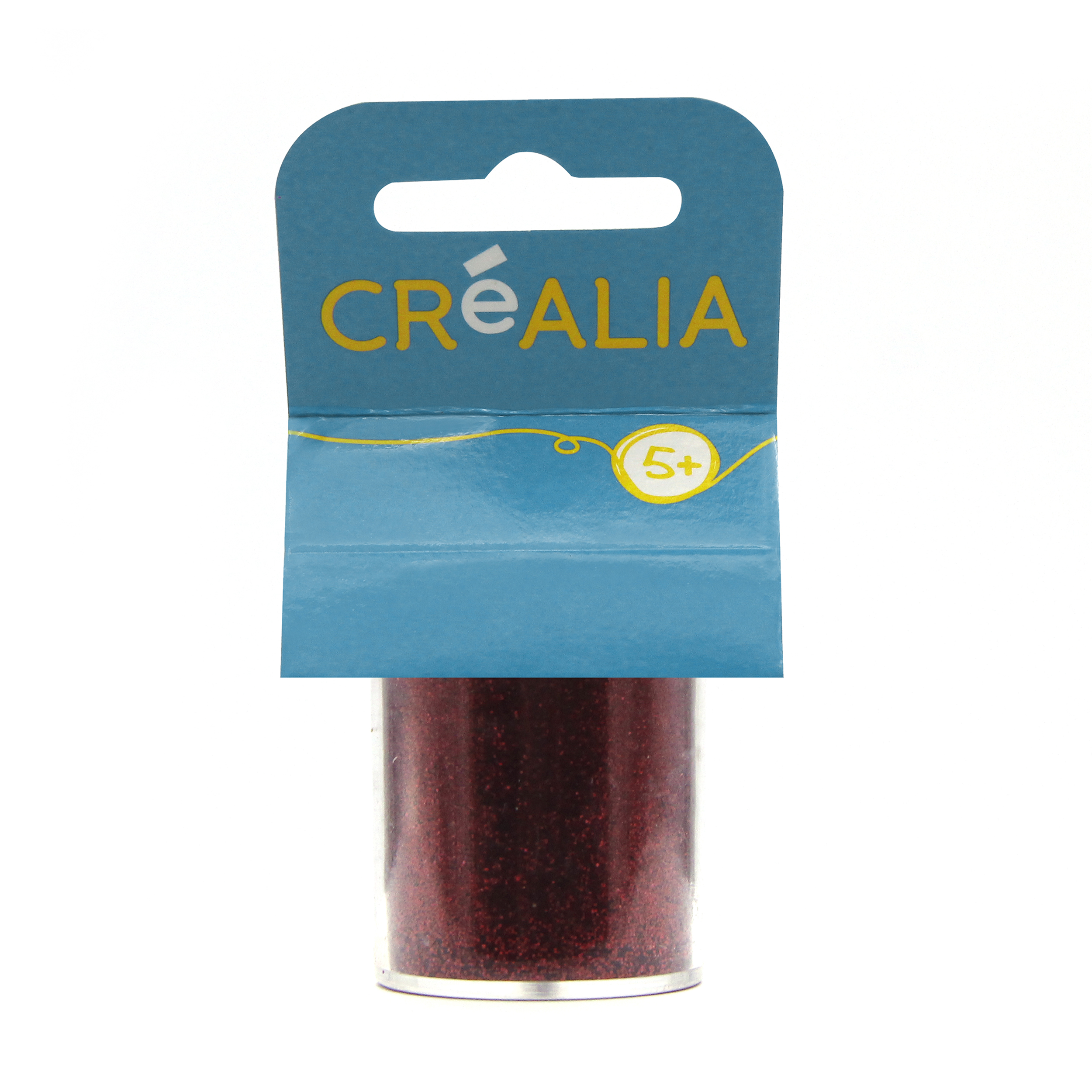 Paillettes en flacon de 10gr - Rouge - Créalia