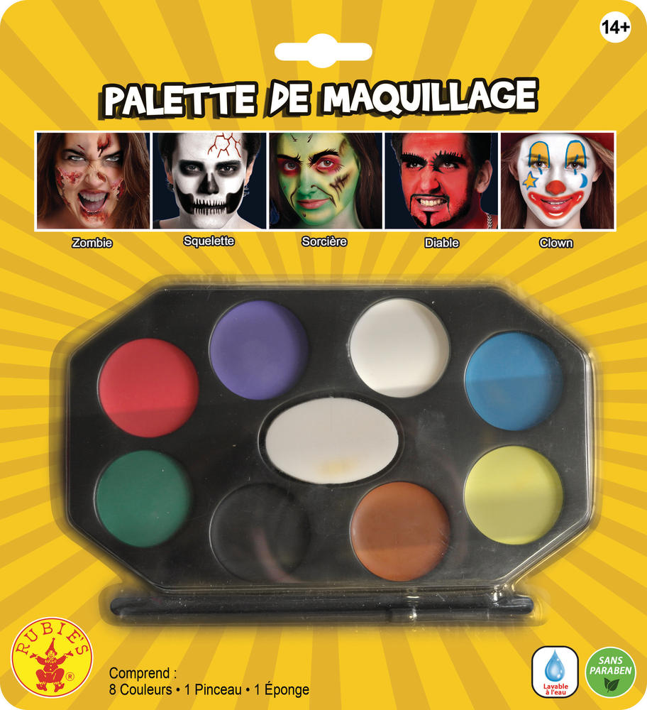 Palette complète 8 couleurs