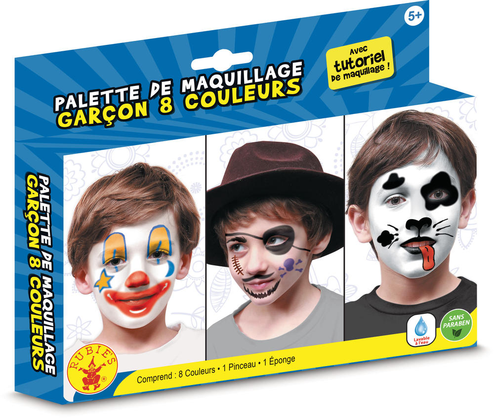 Palette maquillage Garçon
