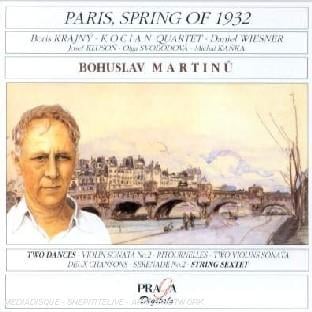 PARIS, SPRING OF 1932 : TWO DANCES VIOLIN SONATA N 2;RITOURNELLES;TWO VIOLIN SON