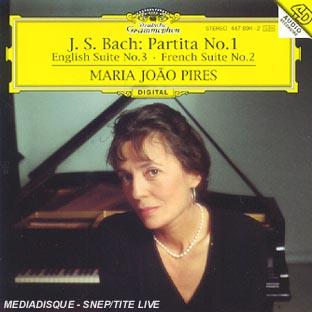 PARTITA N 1 ENGLISCHE SUITE N 3 FRANZOSISCHE SUITE N 2