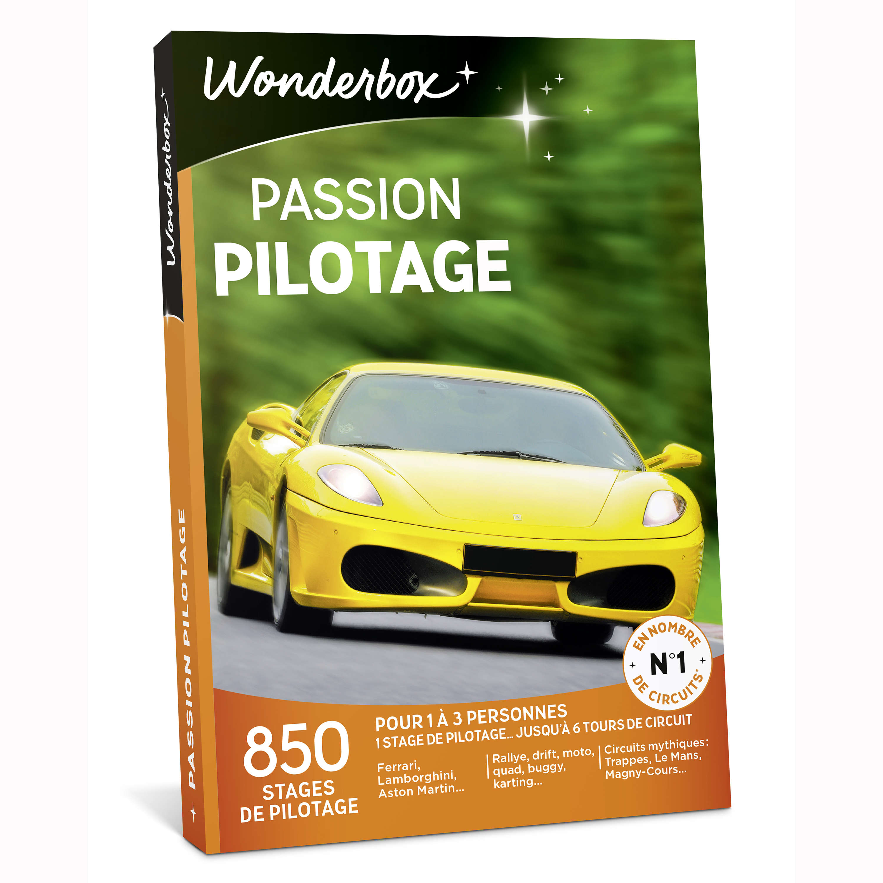 Coffret cadeau Wonderbox - Passion pilotage