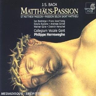 PASSION SELON SAINT MATTHIEU ( MATTHAUS PASSION-ST MATTHEW PASSION) (INTEGRALE)