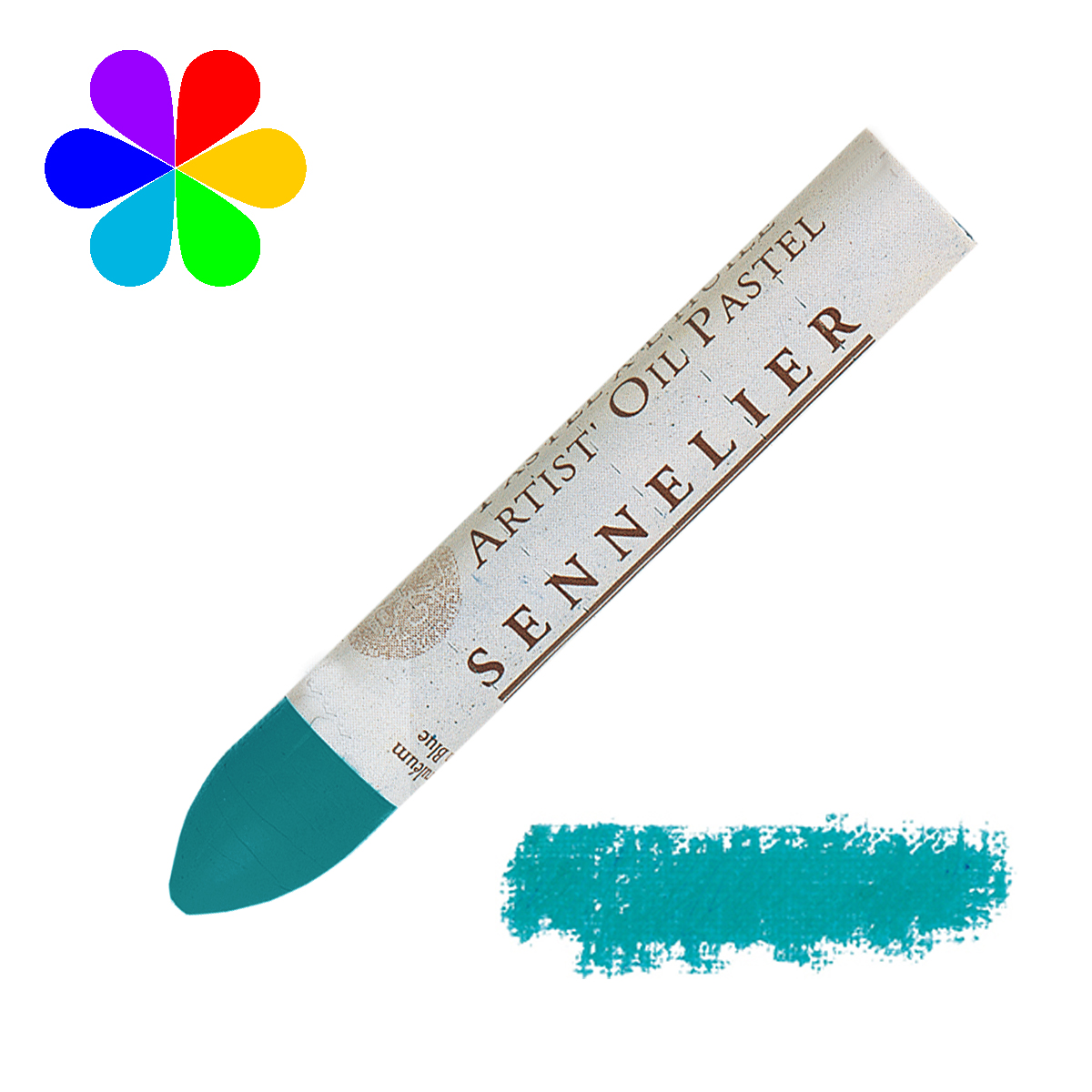 Pastel huile Sennelier bleu celeste n°21