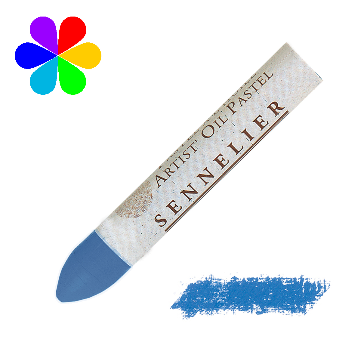 Pastel huile Sennelier bleuet n°227