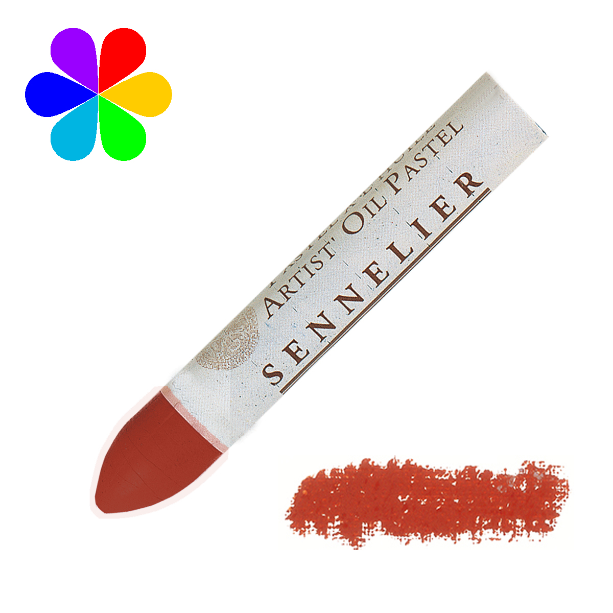 Pastel huile Sennelier brun rouge n°239
