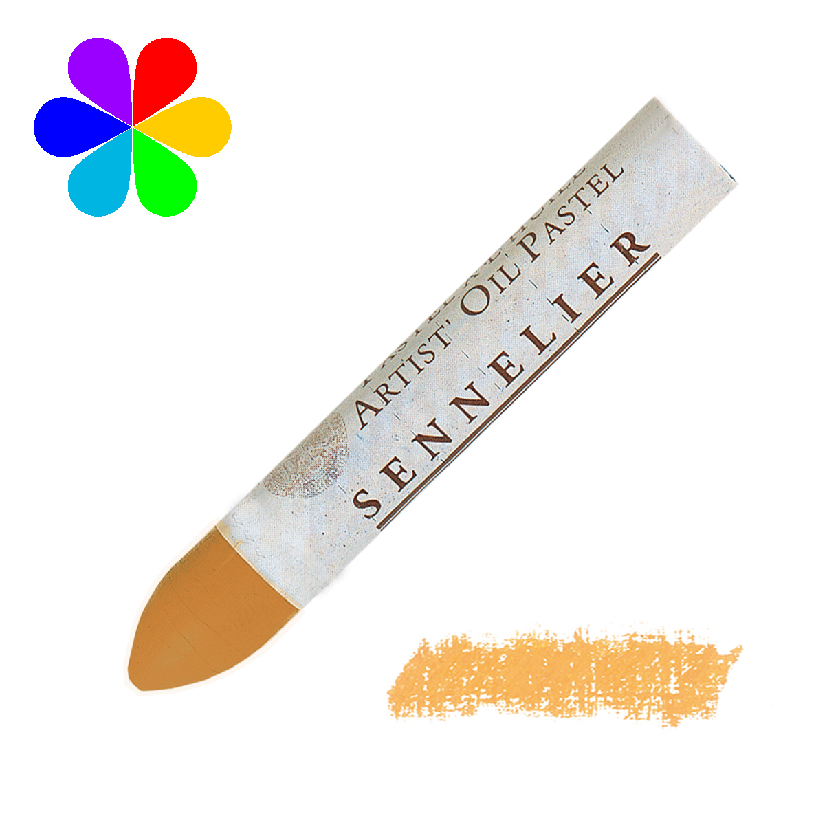 Pastel huile Sennelier jaune brillant n°18