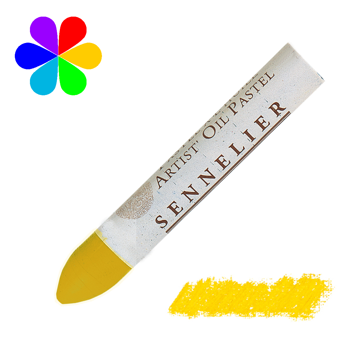 Pastel huile Sennelier jaune fonce n°20
