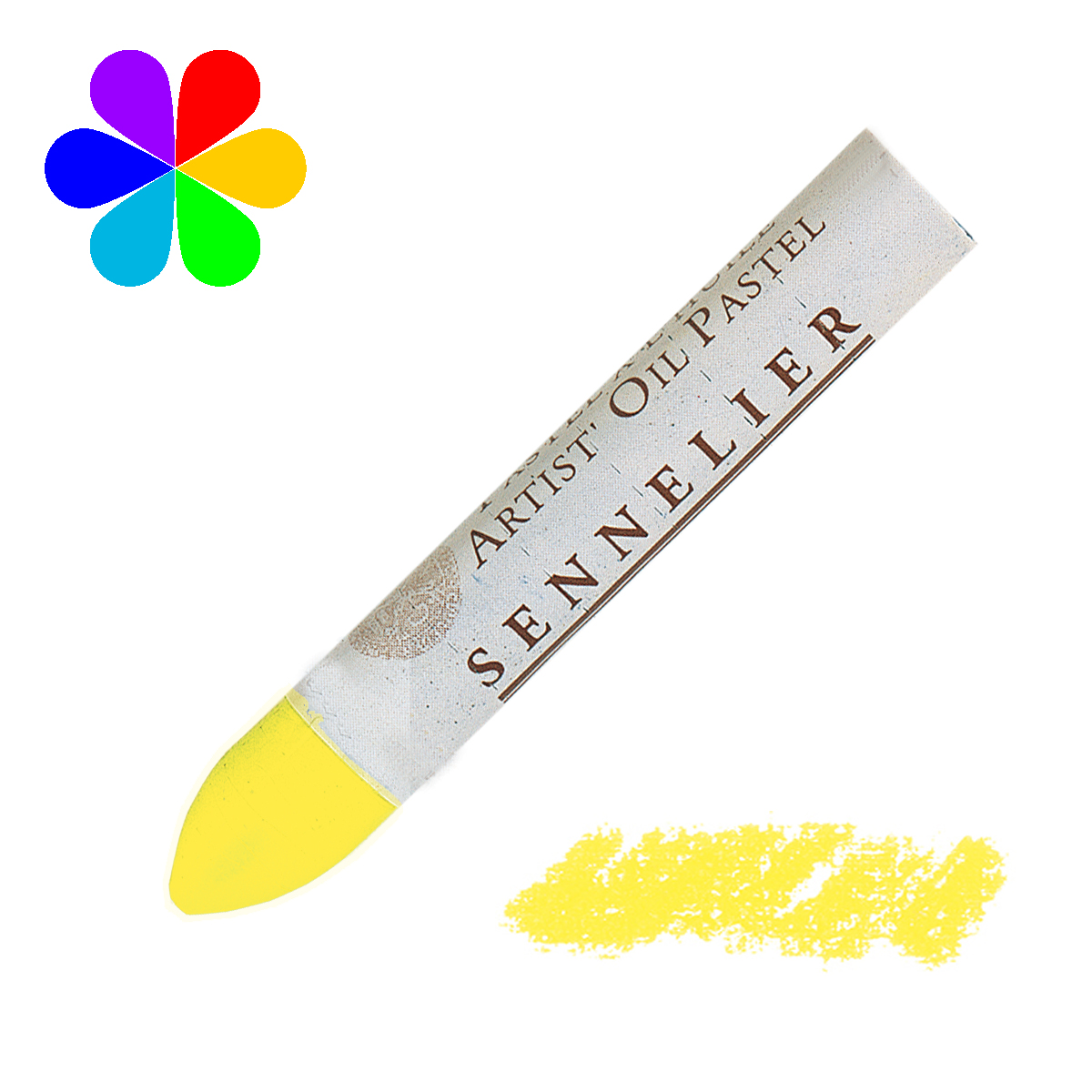 Pastel huile Sennelier jaune nickel n°20