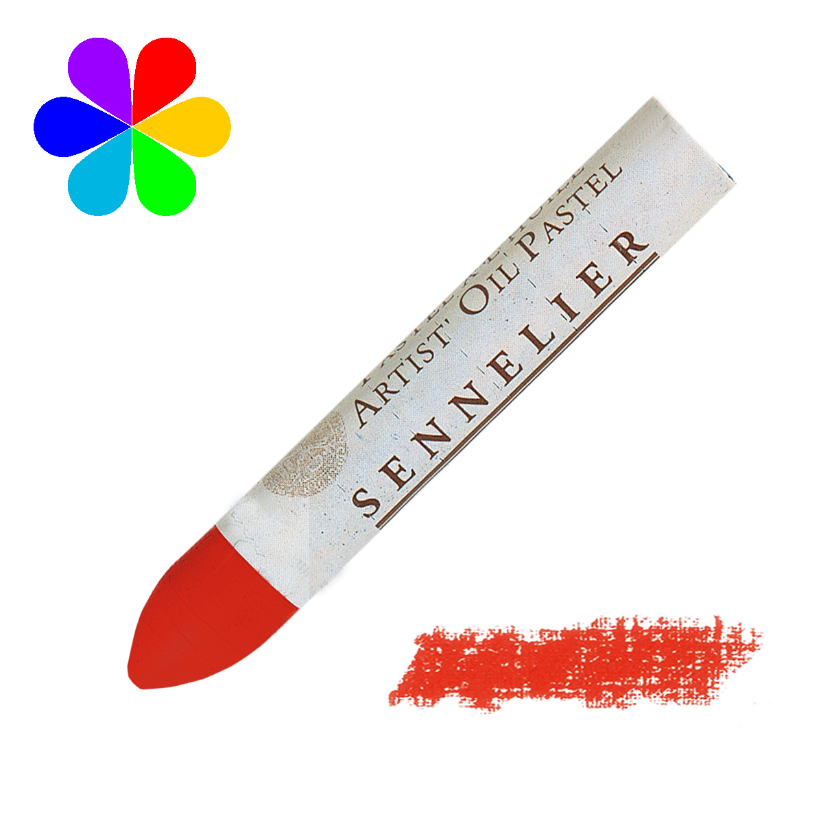 Pastel huile Sennelier mandarine n°200