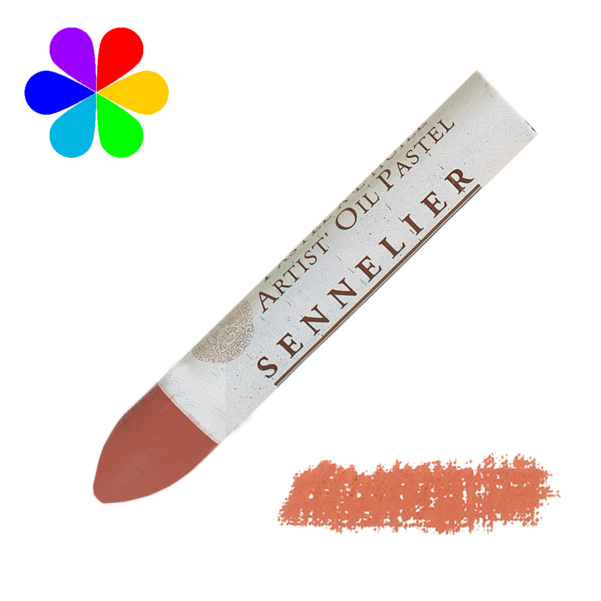 Pastel huile Sennelier rouge anglais clair