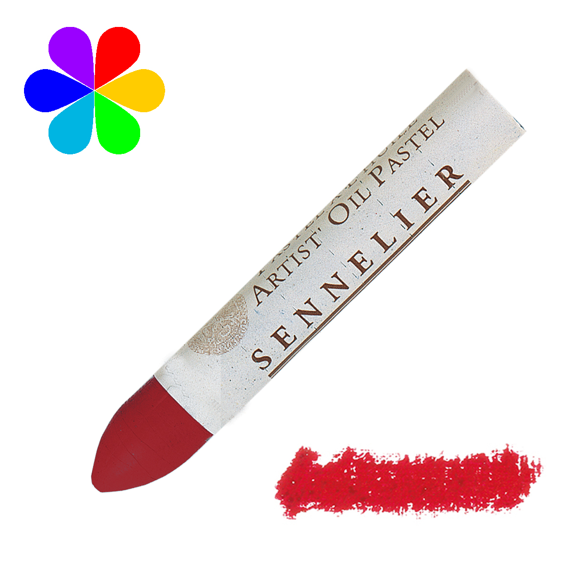 Pastel huile Sennelier rouge rubis n°31
