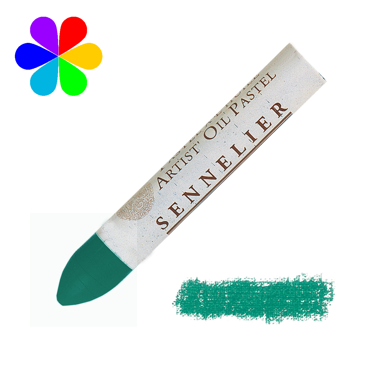 Pastel huile Sennelier vert celadon n°21
