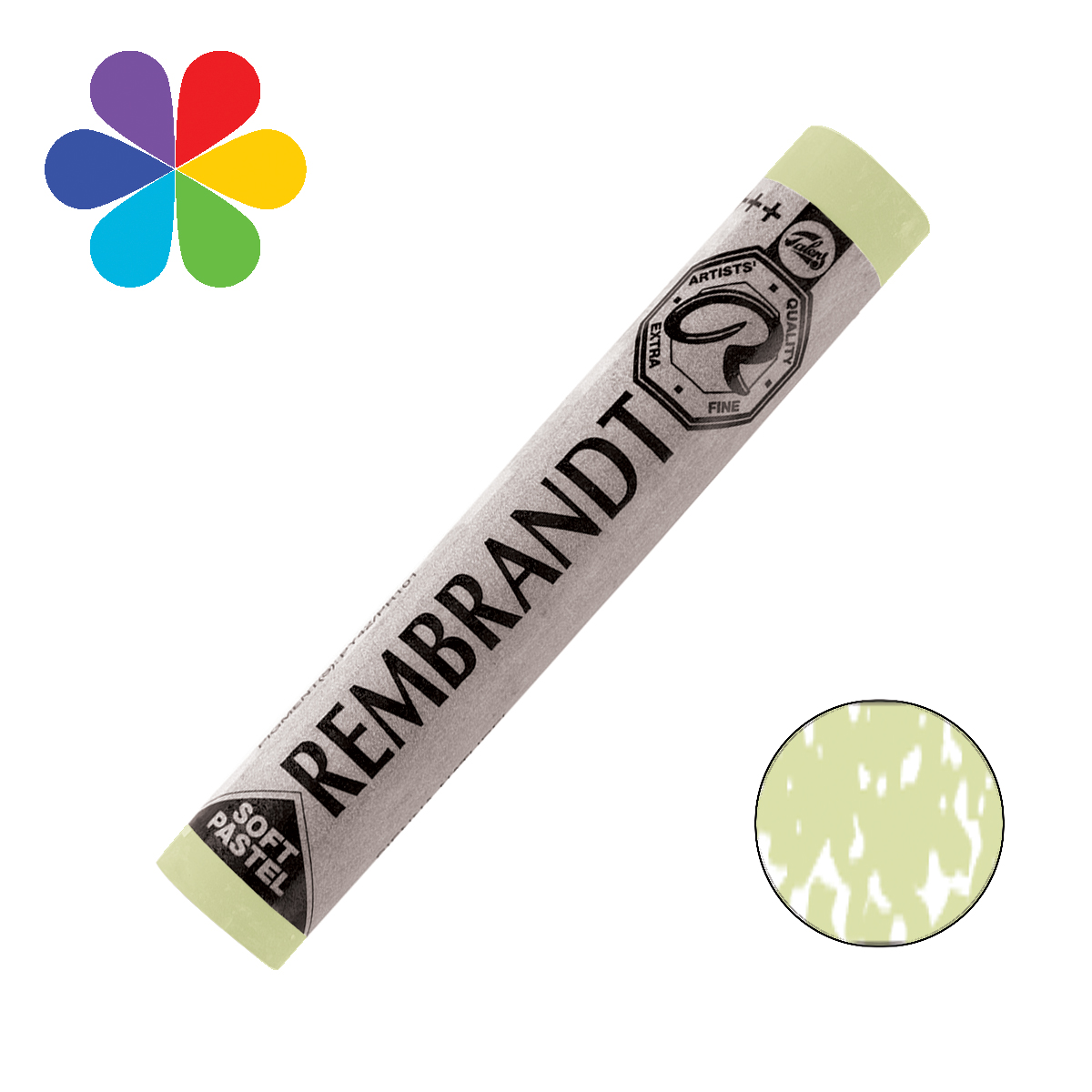 Pastel tendre - Vert cinabre clair 10 n°626.10 - Rembrandt