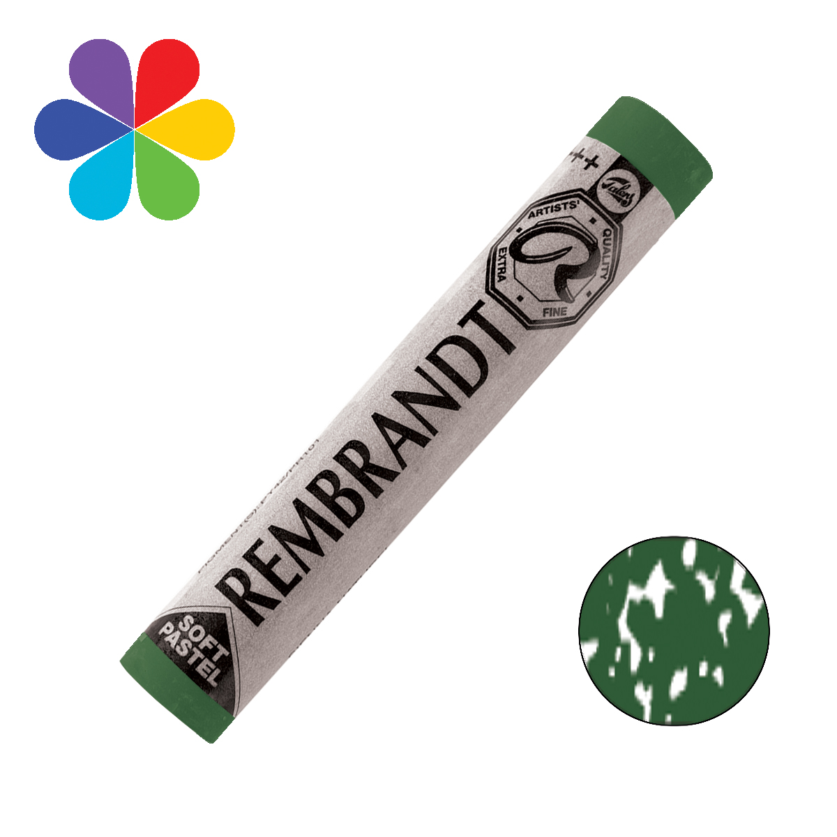 Pastel tendre - Vert cinabre clair 3 n°626.3 - Rembrandt