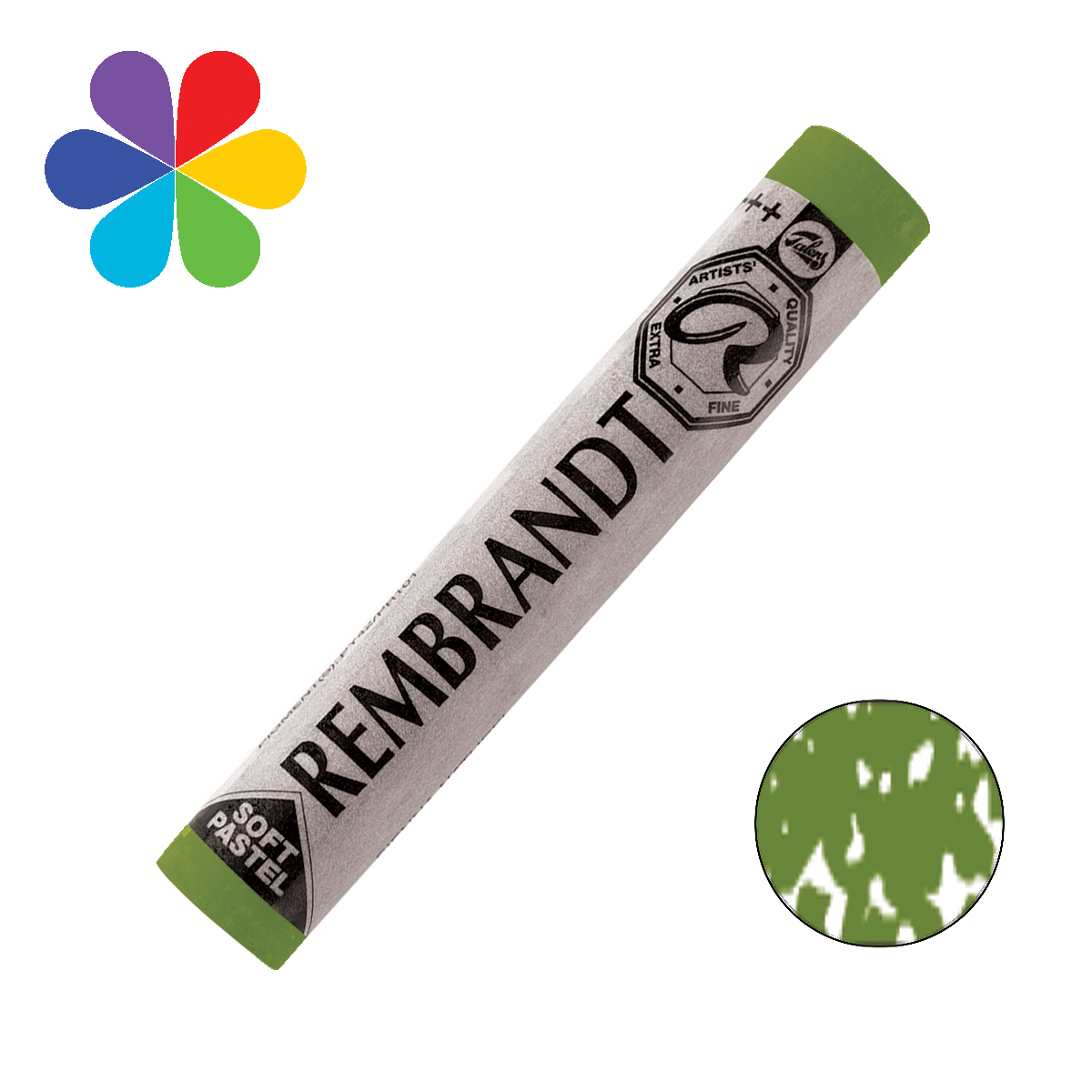 Pastel tendre - Vert cinabre clair 5 n°626.5 - Rembrandt