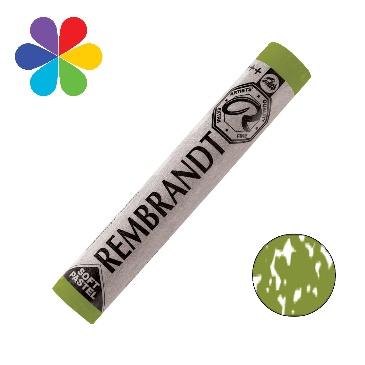 Pastel tendre - Vert cinabre clair 7 n°626.7 - Rembrandt