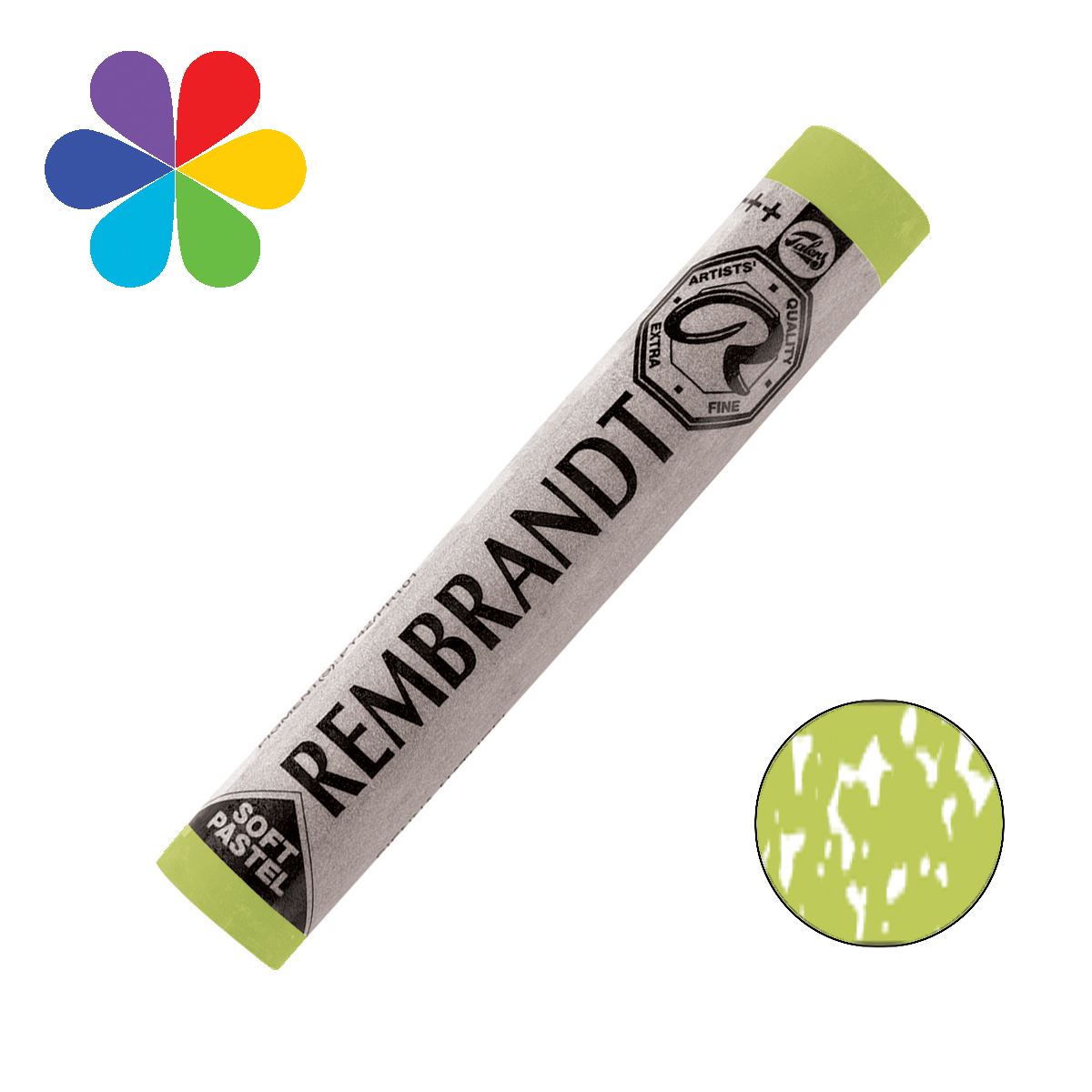 Pastel tendre - Vert cinabre clair 9 n°626.9 - Rembrandt