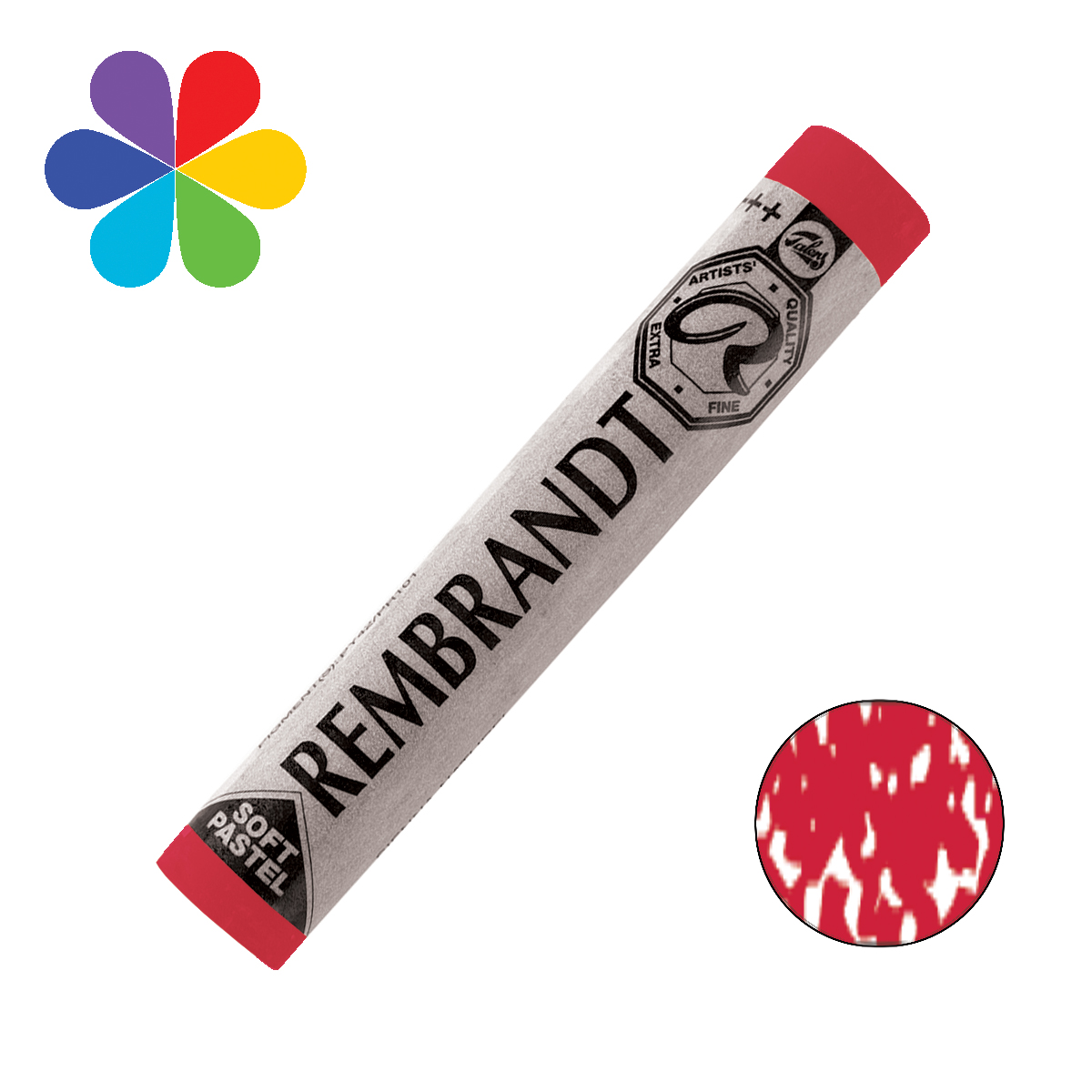 Pastel tendre - Rouge permanent foncé 5 n°371.5 - Rembrandt