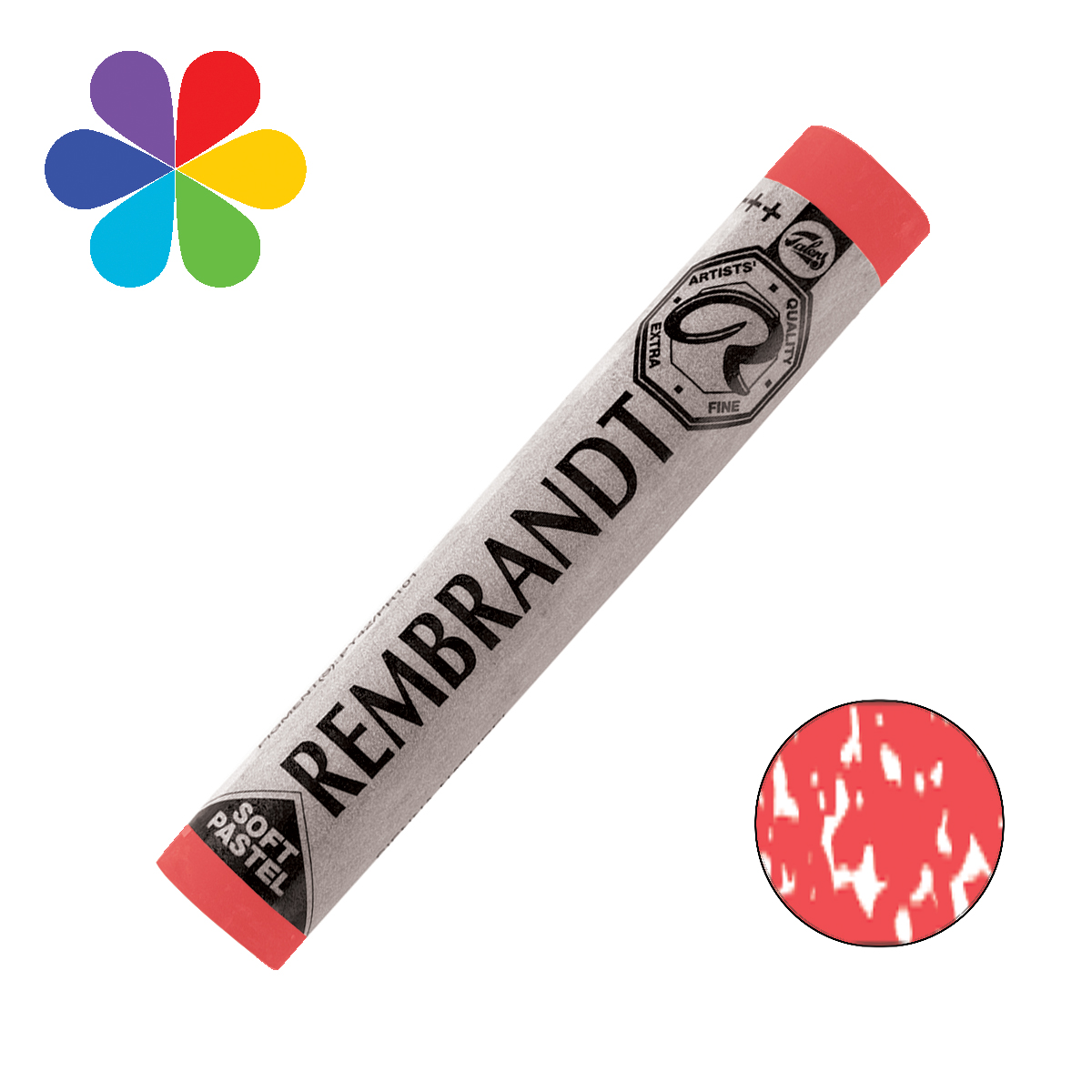 Pastel tendre - Rouge permanent clair 7 n°370.7 - Rembrandt