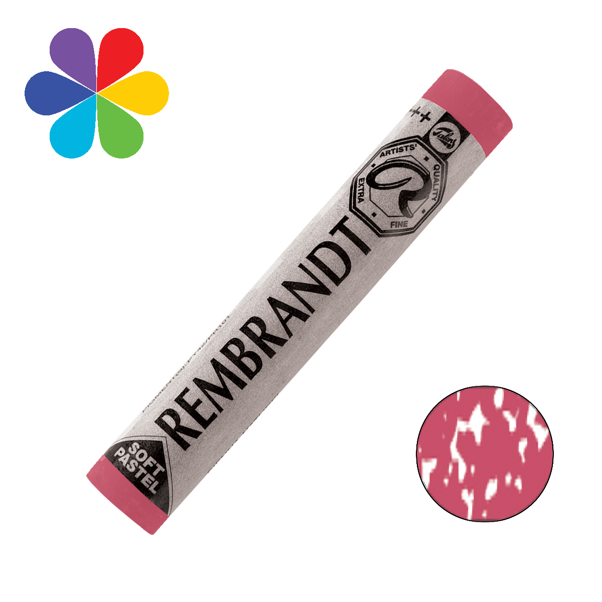 Pastel tendre - Rouge permanent foncé 7 n°371.7 - Rembrandt