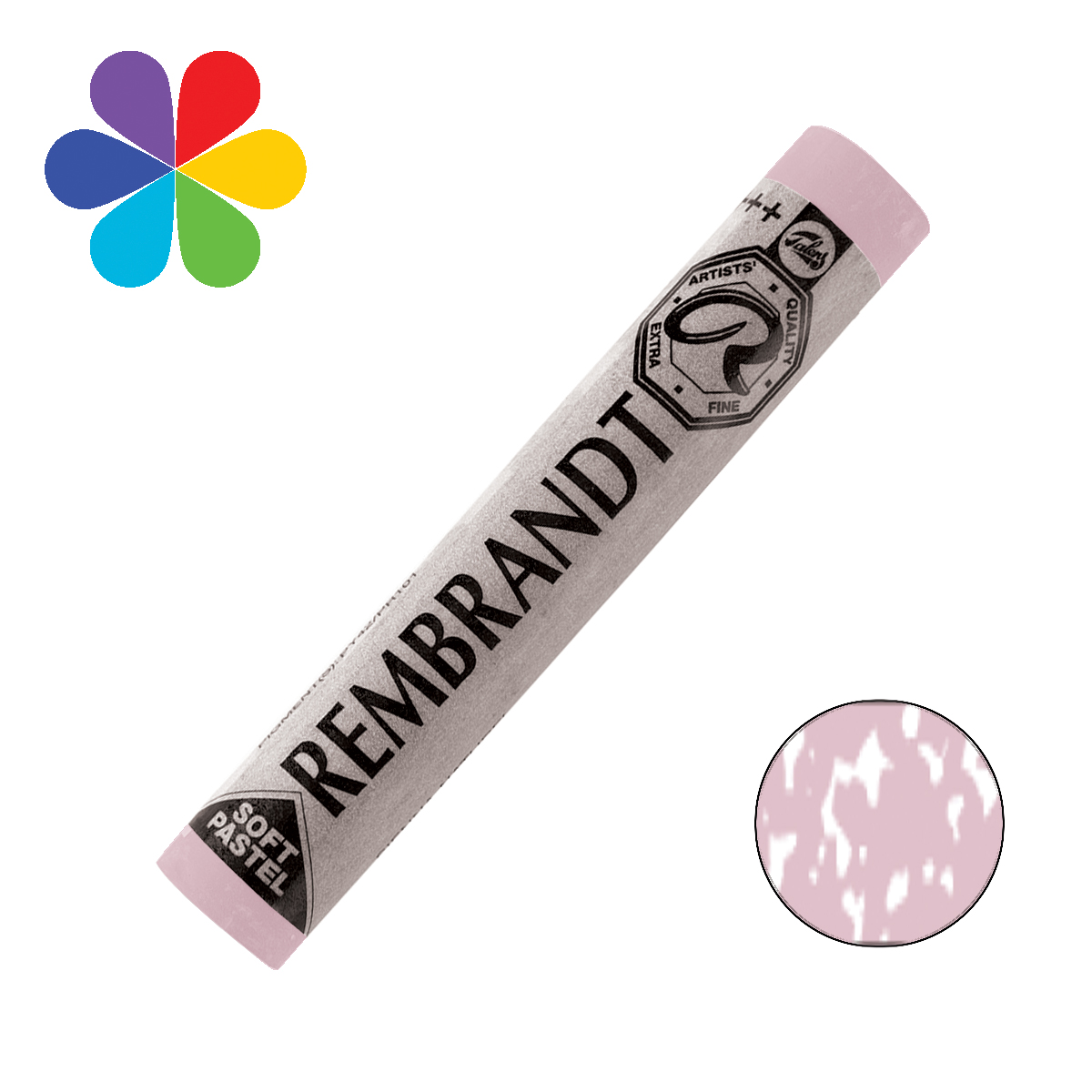 Pastel tendre - Rouge permanent foncé 9 n°371.9 - Rembrandt