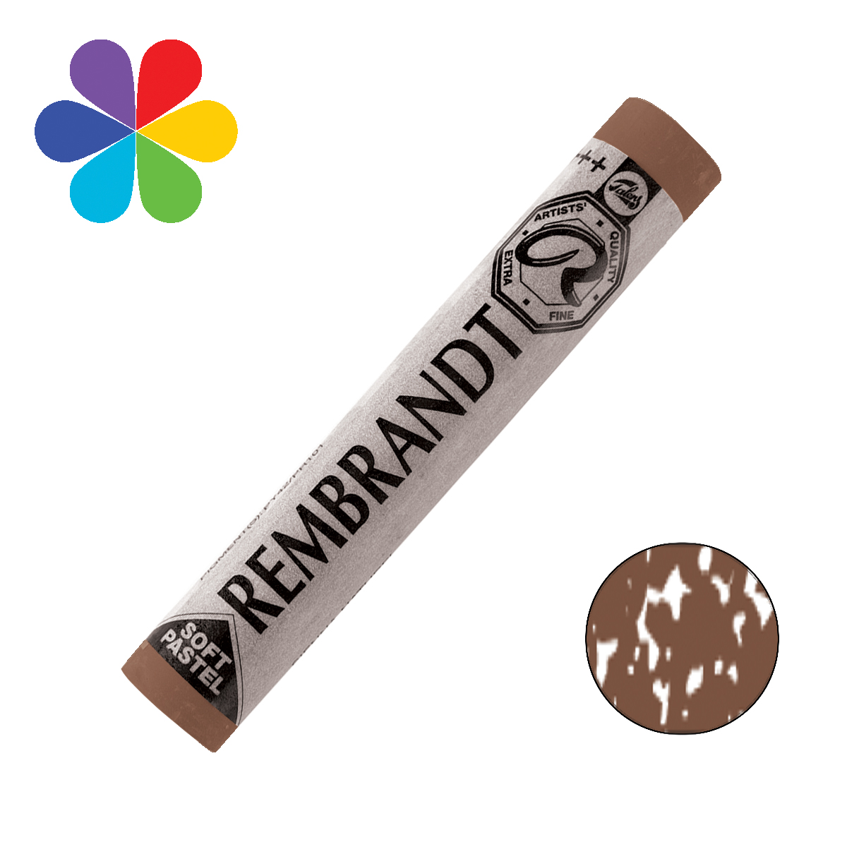 Pastel tendre - Terre ombre brûlée 7 n°409.7 - Rembrandt