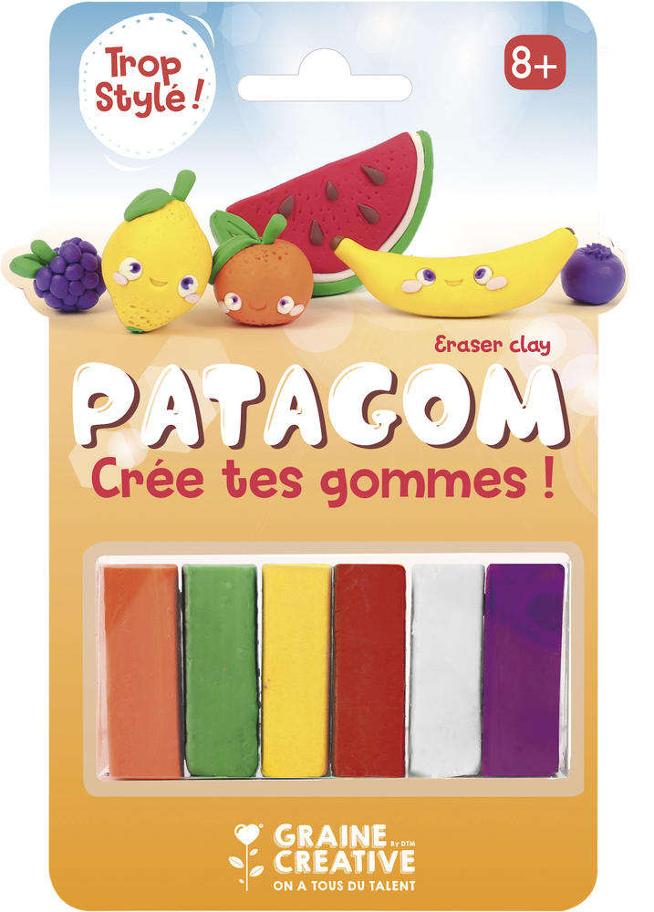 Blister de 6 pains fruits - Patagom