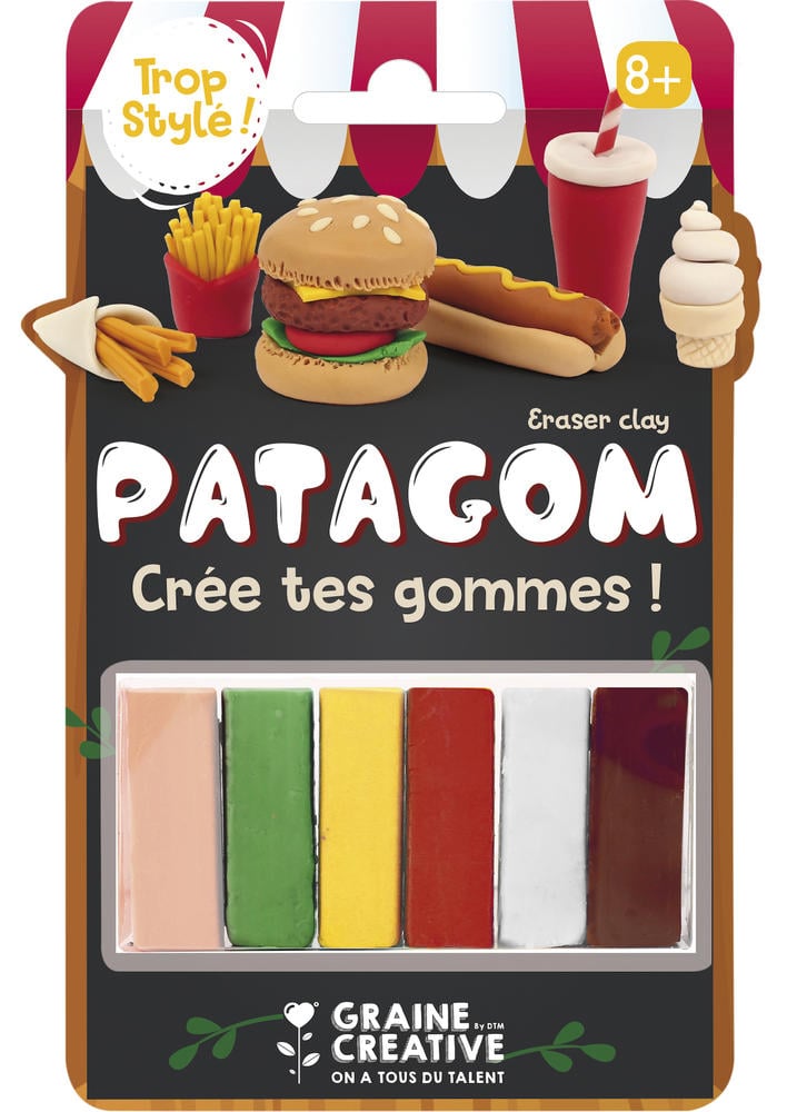 Blister de 6 pains Junk food - Patagom