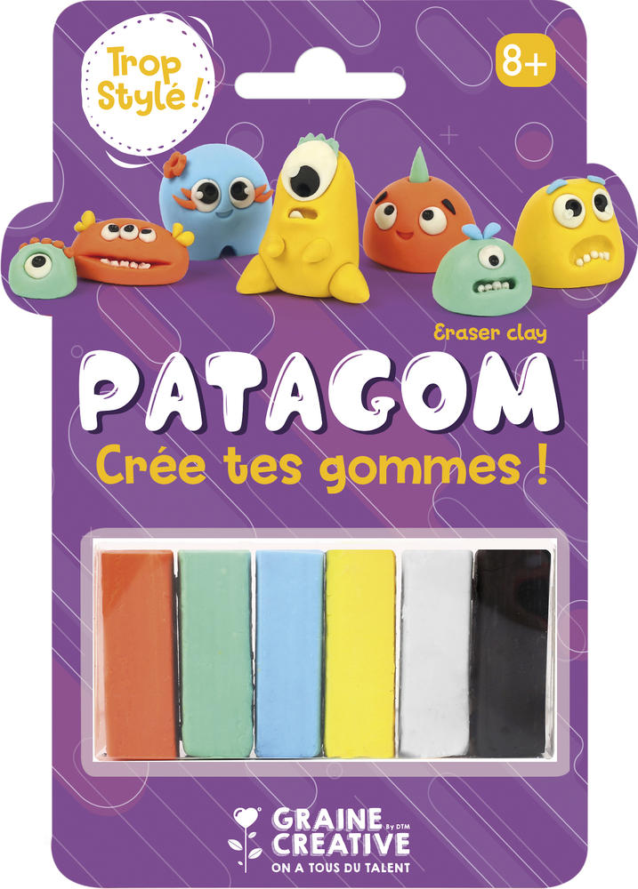 Blister de 6 pains monstre - Patagom