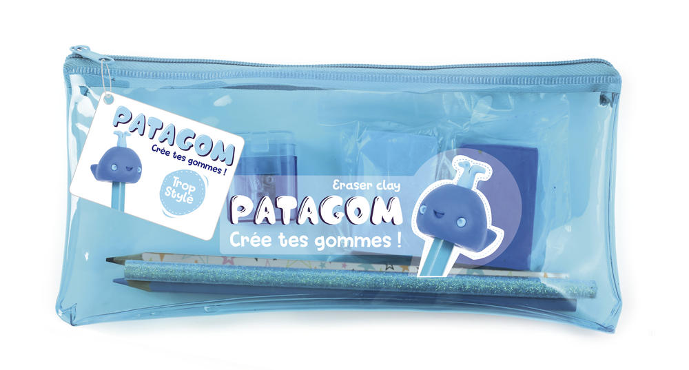 Trousse bleur baleine - Patagom