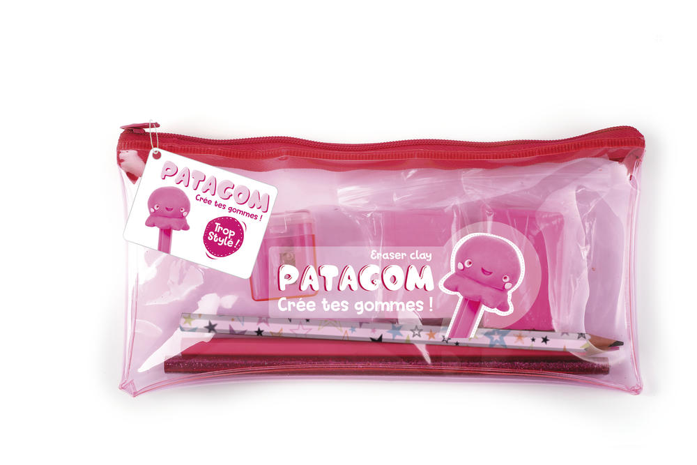 Trousse rose poulpe - Patagom