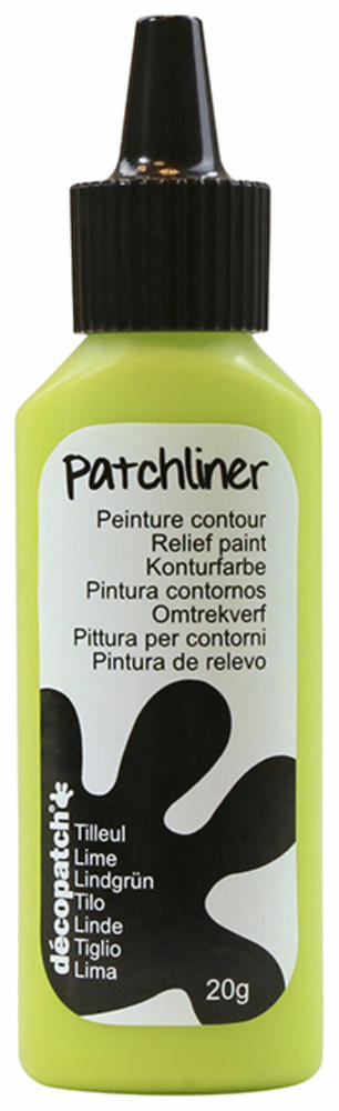 Peinture contour - Patchliner - Tilleul Mat - 20 g - Décopatch