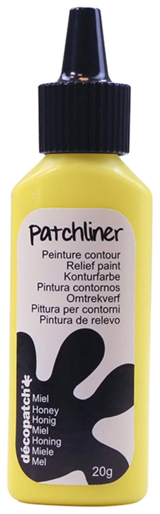 Peinture contour - Patchliner - Miel Mat - 20 g - Décopatch