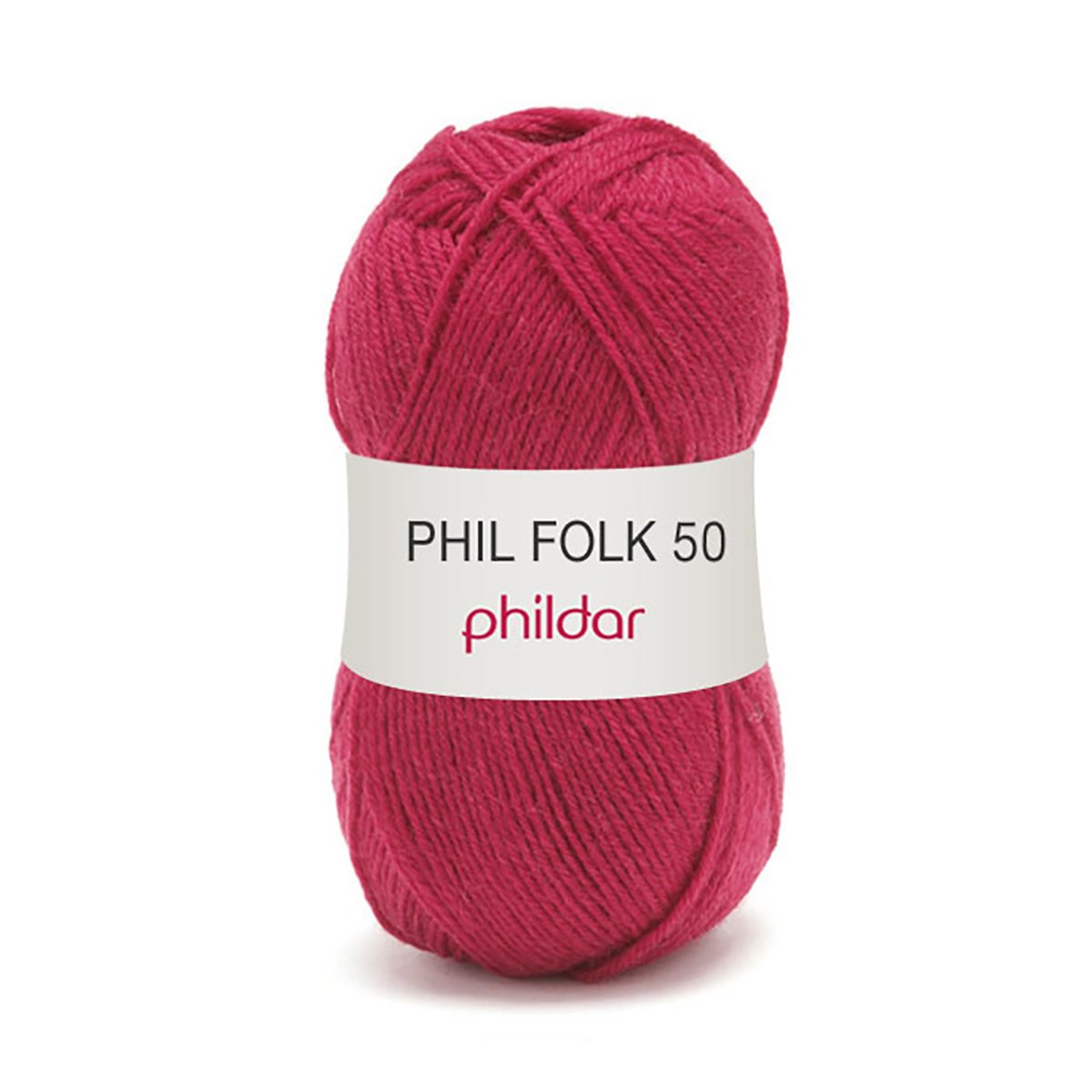 Phil Folk 50 Rubis - Phildar - Pelote de laine