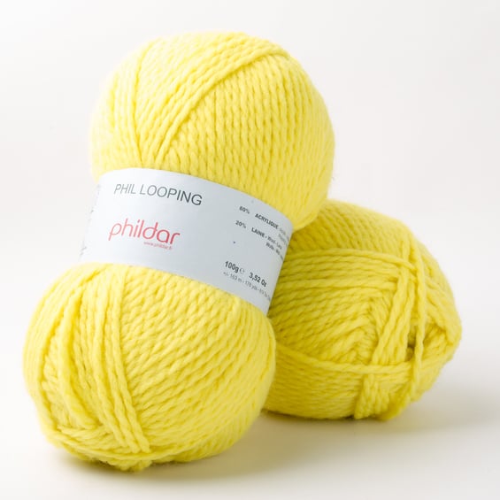 Phil Looping Neon - Phildar - Pelote de laine 