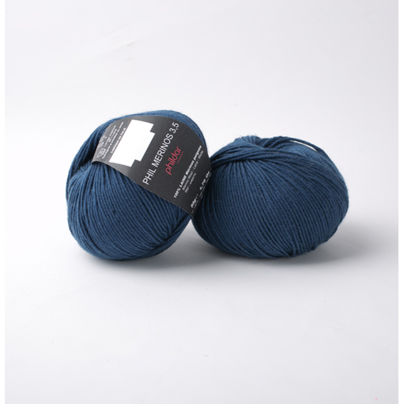 Phil merinos 3.5 Marine - Phildar - Pelote de laine
