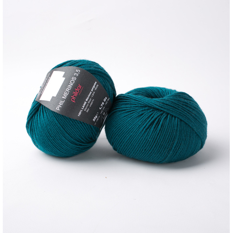 Phil merinos 3.5 Paon - Phildar - Pelote de laine