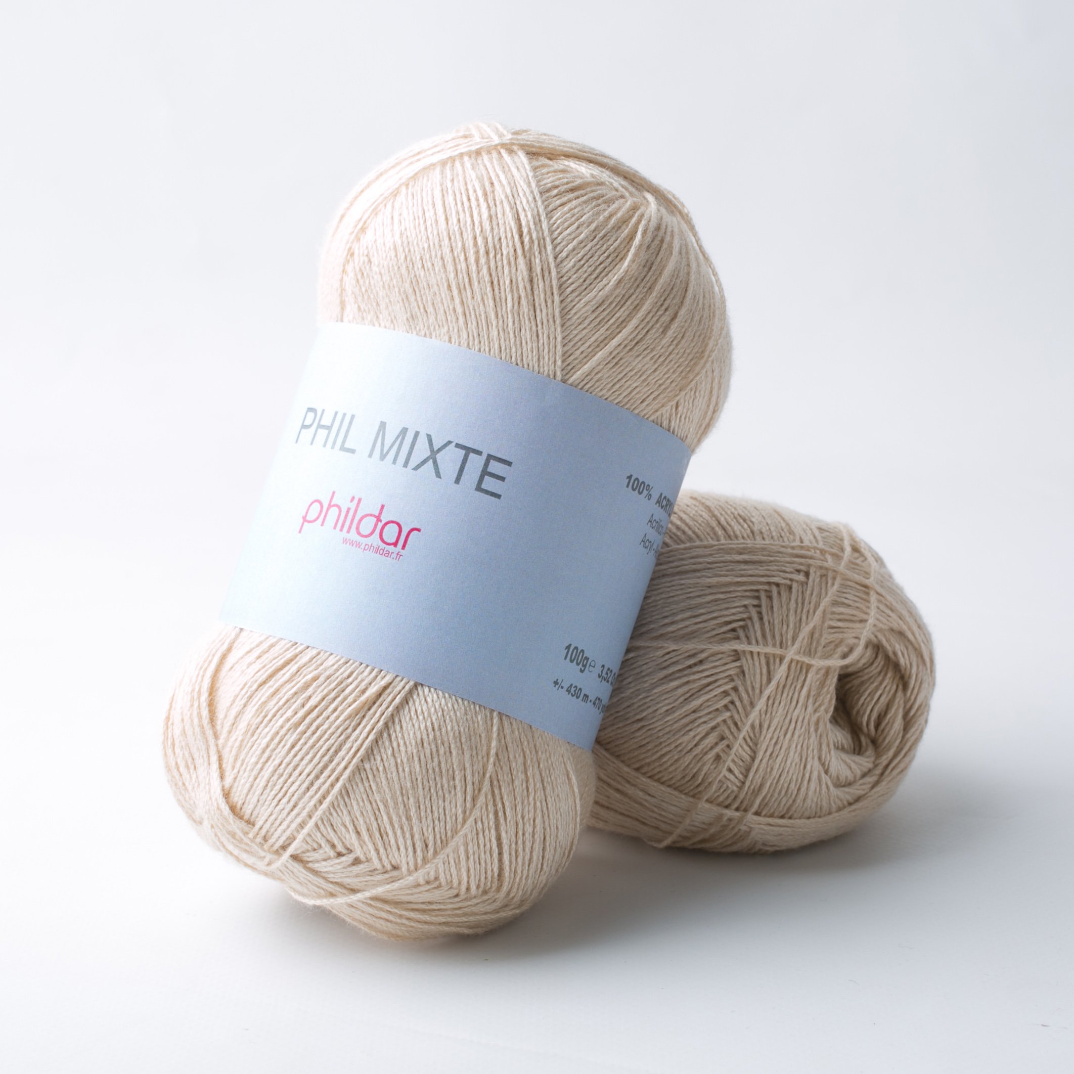 Phil Mixte Lin - Phildar - Pelote de laine