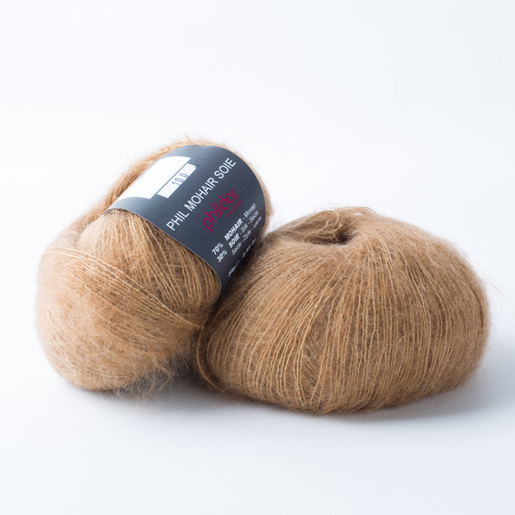 Phil Mohair Soie Chamoi - Phildar - Pelote de laine 