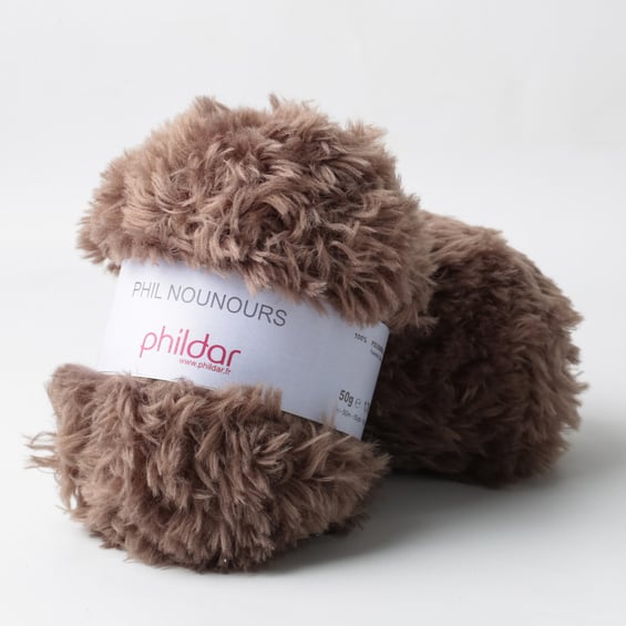 Phil Nounours Camel - Phildar - Pelote de laine 