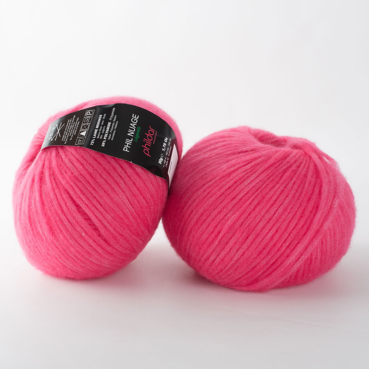 Phil Nuage Framboise - Phildar - Pelote de laine 