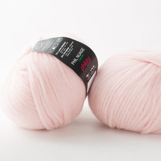 Phil Nuage Rosée - Phildar - Pelote de laine 