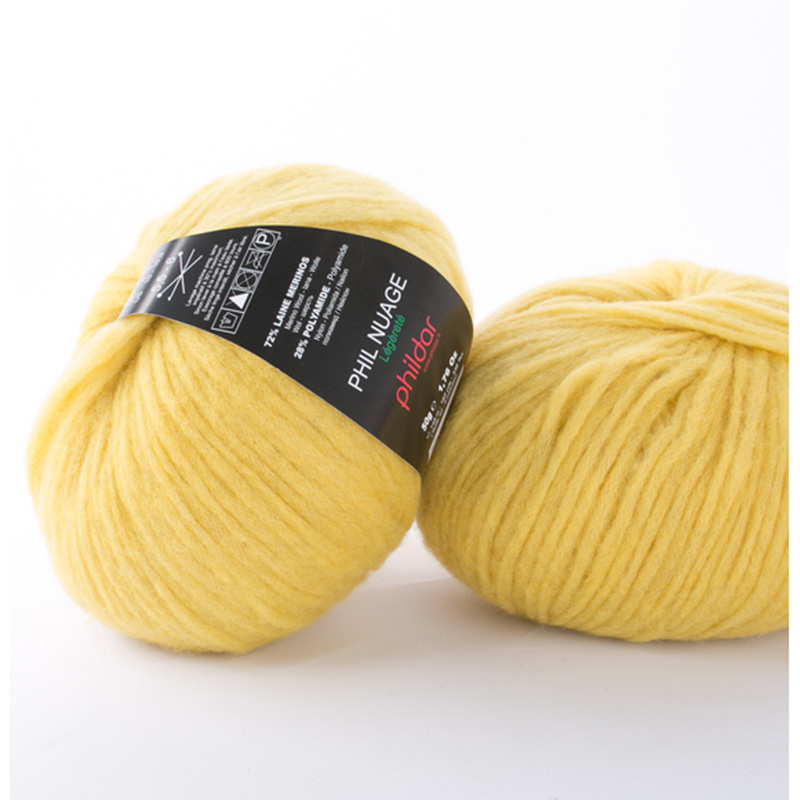 Phil Nuage Soufre - Phildar - Pelote de laine