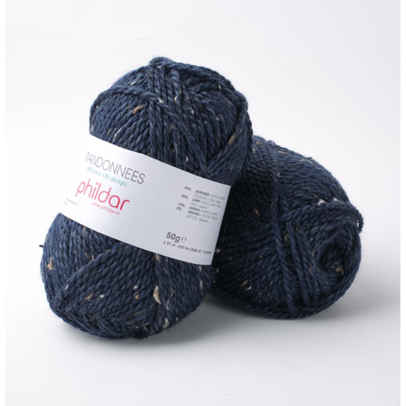 Phil randonnées Indigo - Phildar - Pelote de laine