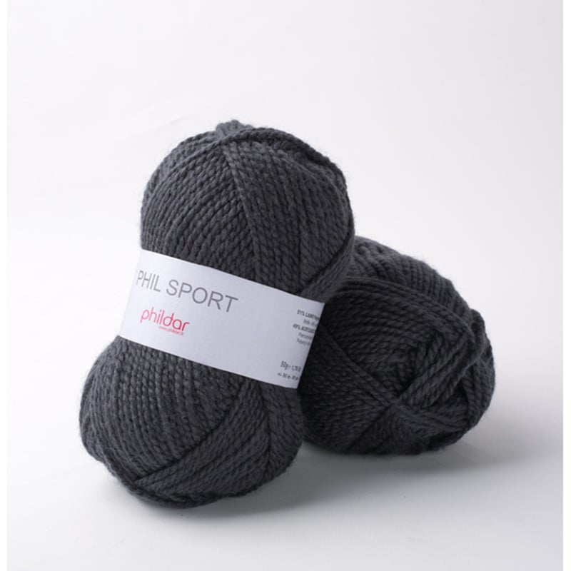 Phil Sport Carbone - Phildar - Pelote de laine