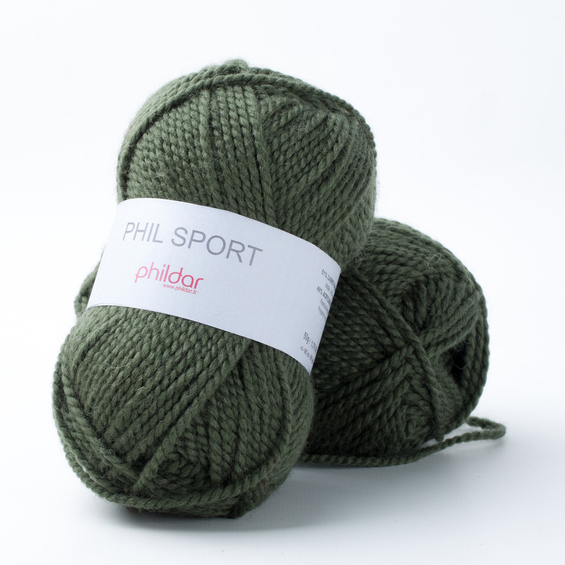 Phil Sport Militaire - Phildar - Pelote de laine 