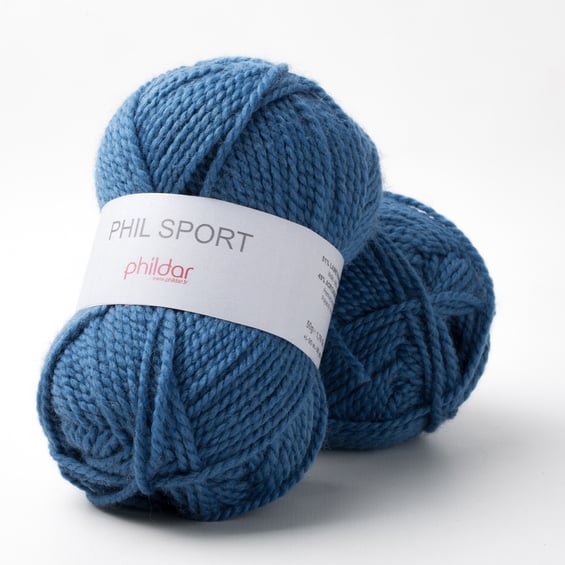 Phil Sport Navy - Phildar - Pelote de laine 