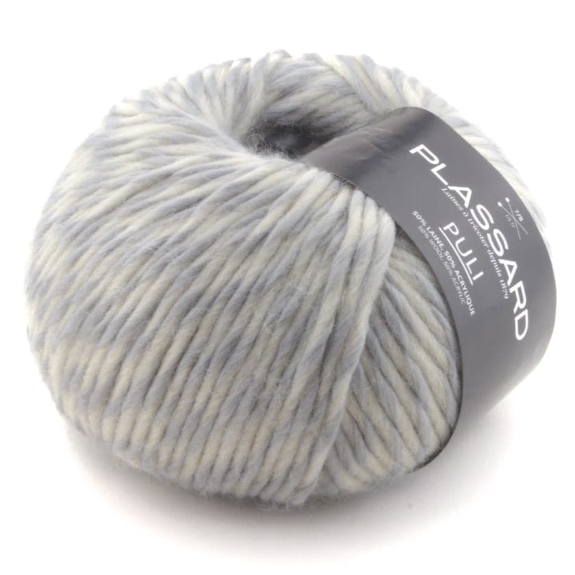 Puli gris clair n°10 - Plassard - Pelote de laine
