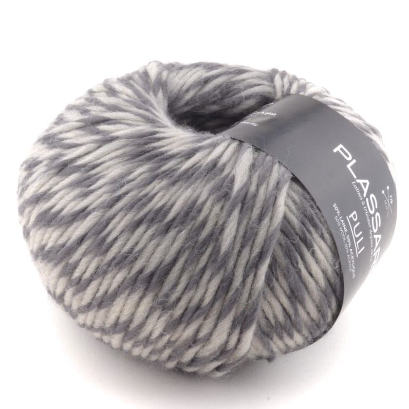 Puli gris foncé n°13 - Plassard - Pelote de laine